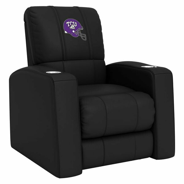 Dreamseat Home Theater Recliner with TCU Horned Frogs Alternate XZ418301RHTCDBLK-PSCOL13807